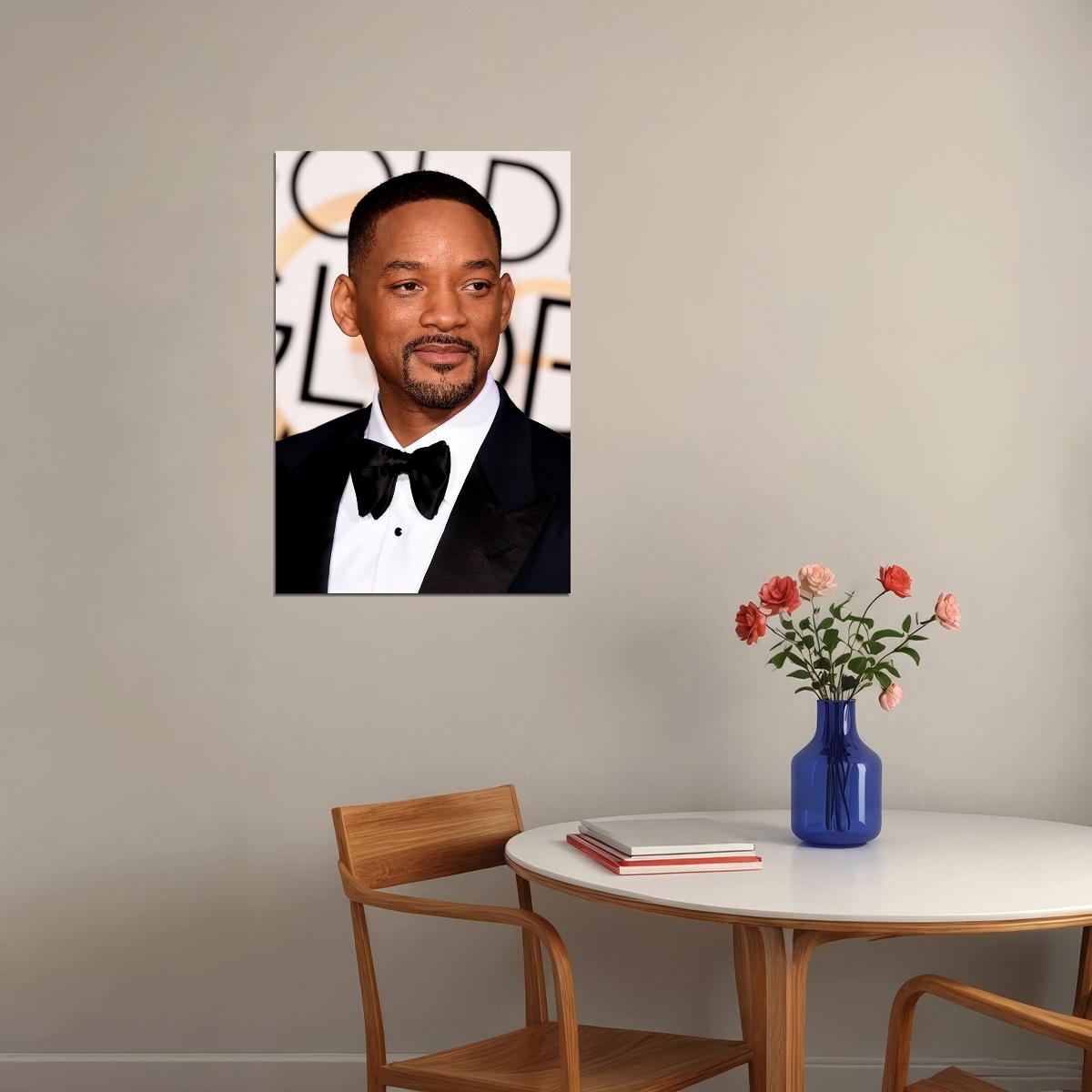 Will Smith Posed Rapper Movie Actor Poster Wall Art Print Home Wall Decor - xonomax