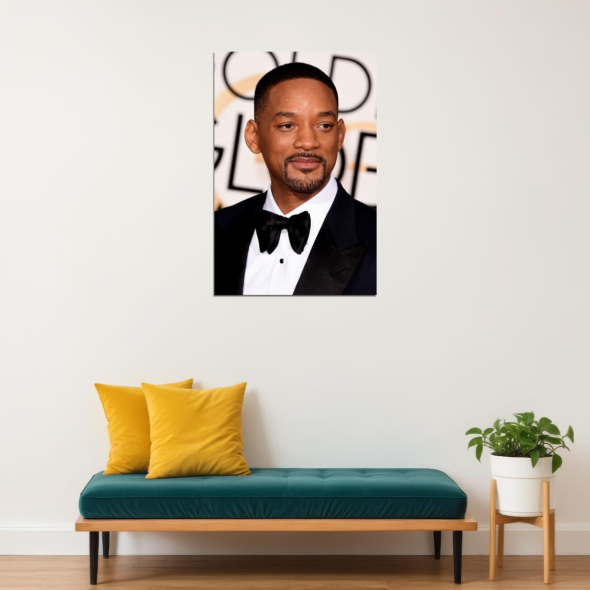 Will Smith Posed Rapper Movie Actor Poster Wall Art Print Home Wall Decor - xonomax