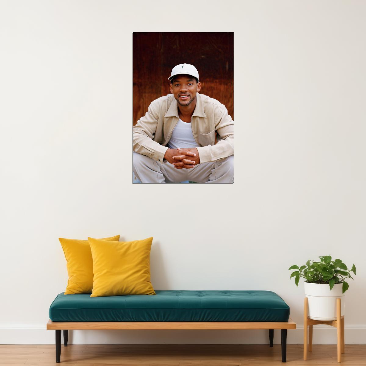 Will Smith Posed Producer Movie Actor Poster Wall Art Print Home Wall Decor - xonomax