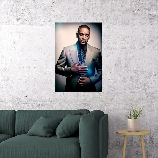 Will Smith Posed Producer Movie Actor Picture Poster Wall Art Print Home Wall Decor - xonomax