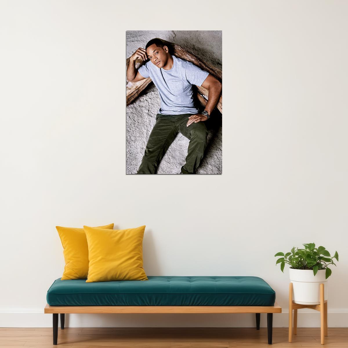 Will Smith Posed Rapper Movie Actor Picture Poster Wall Art Print Home Wall Decor - xonomax