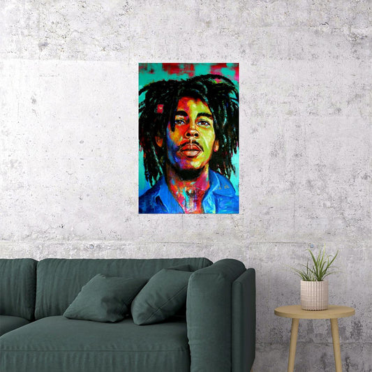 Bob Marley Natural Mystic Reggae Poster Wall Art Print Home Wall Decor - xonomax