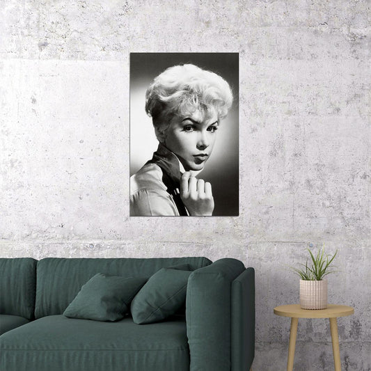 Stella Stevens Black White Photo Vintage Poster Wall Art Print Home Wall Decor - xonomax