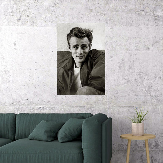 James Dean Legendary Artist Vintage Photography Poster Wall Art Print Home Wall Decor - xonomax