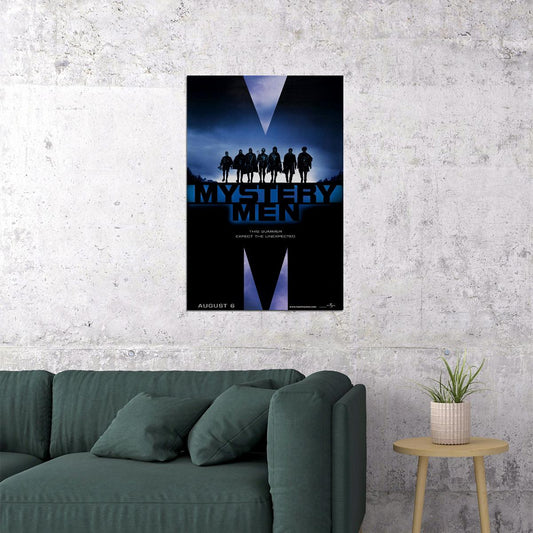 Mystery Men Movie Action Fantasy Characters Poster Wall Art Print Home Wall Decor