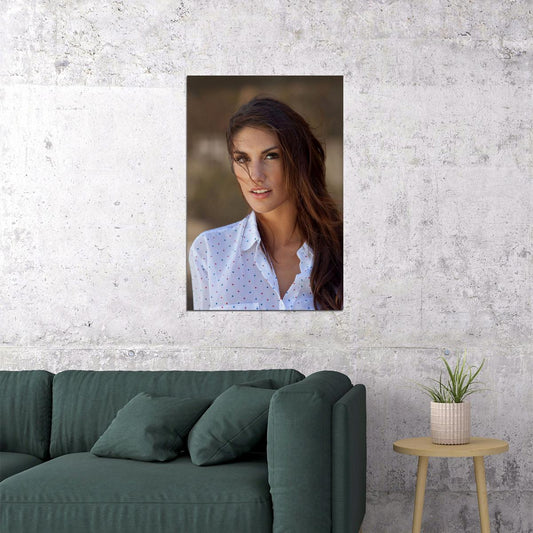 August Sexy Female Model Actor Poster Wall Art Print Home Wall Decor