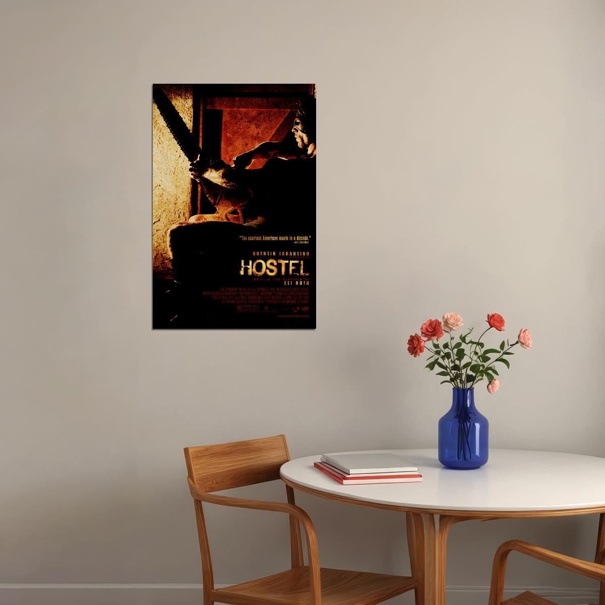 Hostel Movie Horror Hernandez Poster Wall Art Print Home Wall Decor