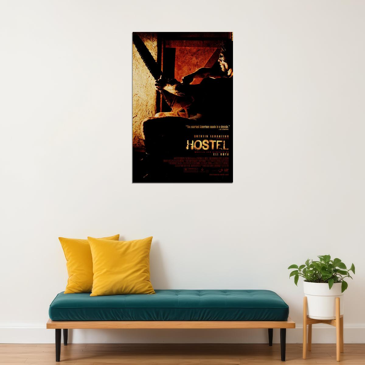 Hostel Movie Horror Hernandez Poster Wall Art Print Home Wall Decor
