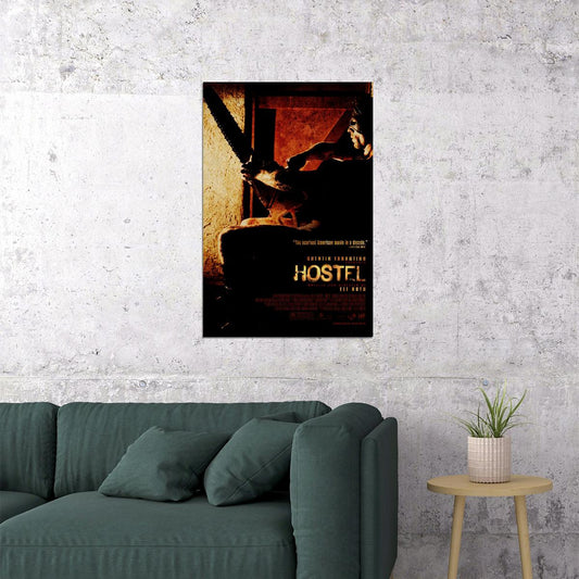 Hostel Movie Horror Hernandez Poster Wall Art Print Home Wall Decor