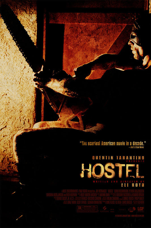 Hostel Movie Horror Hernandez Poster Wall Art Print Home Wall Decor