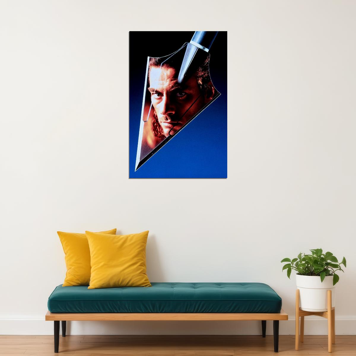 Hard Target Movie Van Damme Action Crime Poster Wall Art Print Home Wall Decor