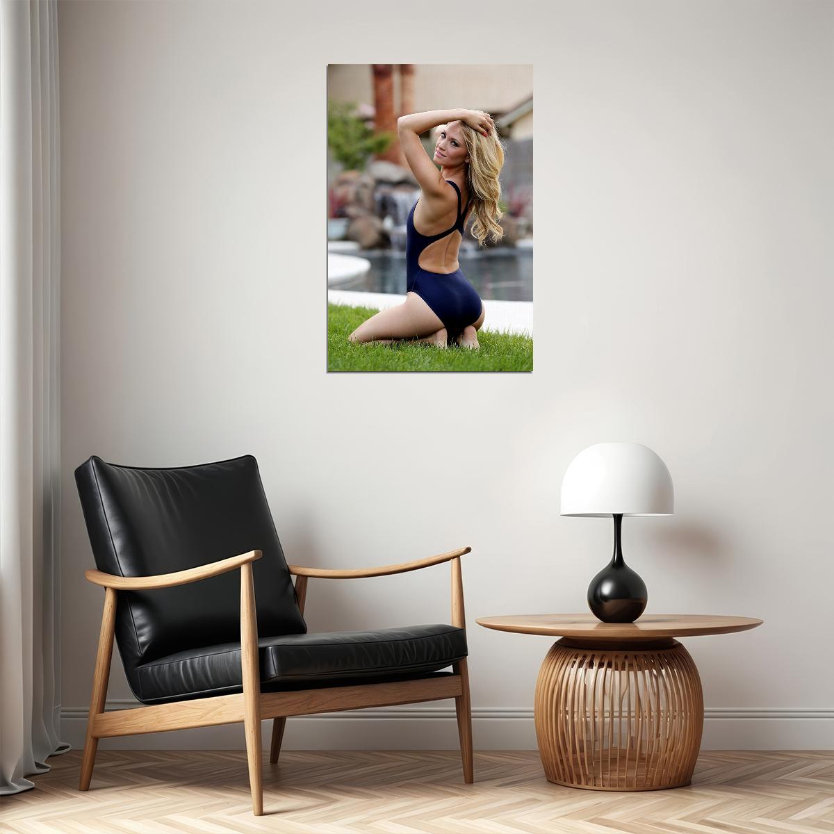 Sexy Woman Model In Swimsuit Picture Poster Wall Art Print Home Wall Decor