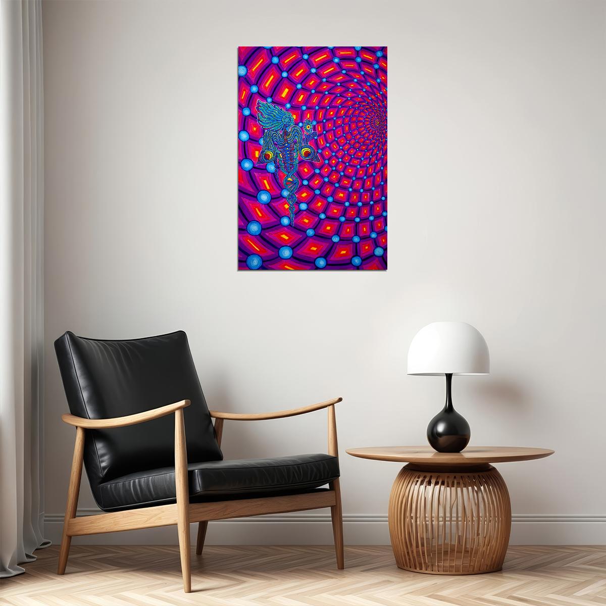 Vivid Phase Space Figure Poster Wall Art Print Home Wall Decor