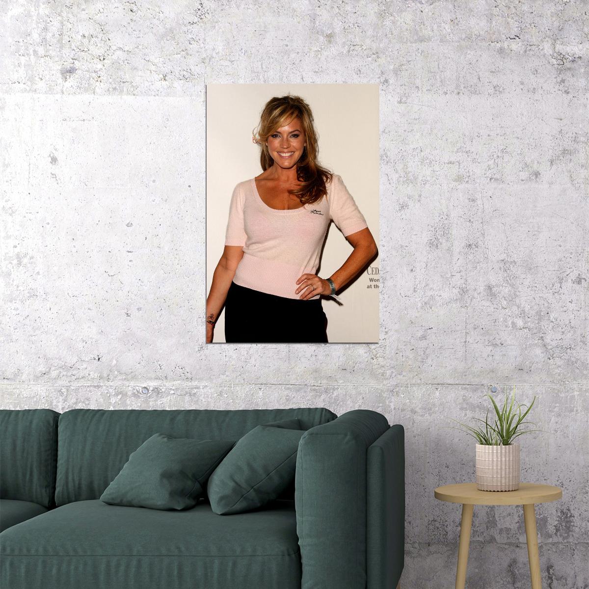 Sandi Korn Gas Pump Sexy Model Fashion Poster Wall Art Print Home Wall Decor