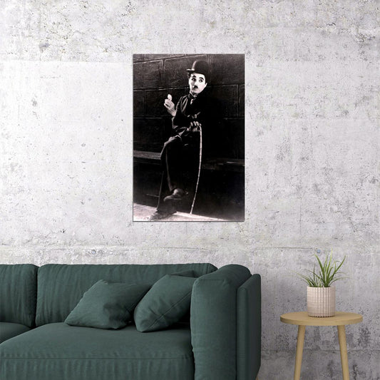Charlie Chaplin Producer Silent Actress Artist Poster Wall Art Print Home Wall Decor