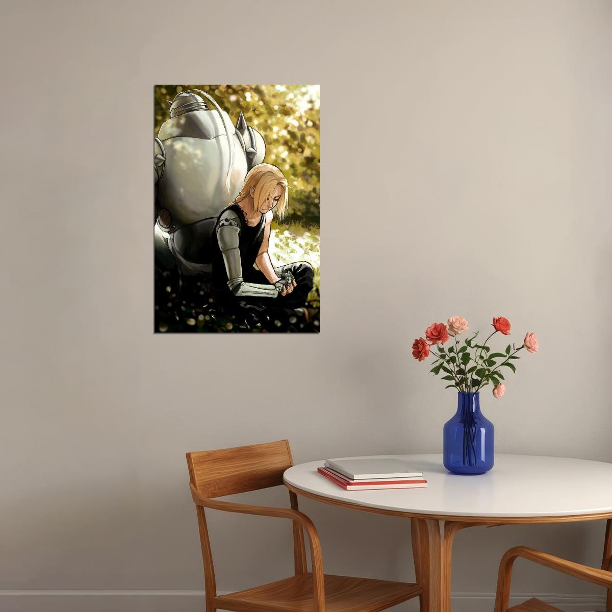 Fullmetal Alchemist Animation Fictional Character Poster Wall Art Print Home Wall Decor