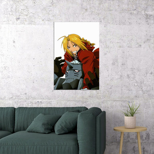 Fullmetal Alchemist Animation Excitement Poster Wall Art Print Home Wall Decor