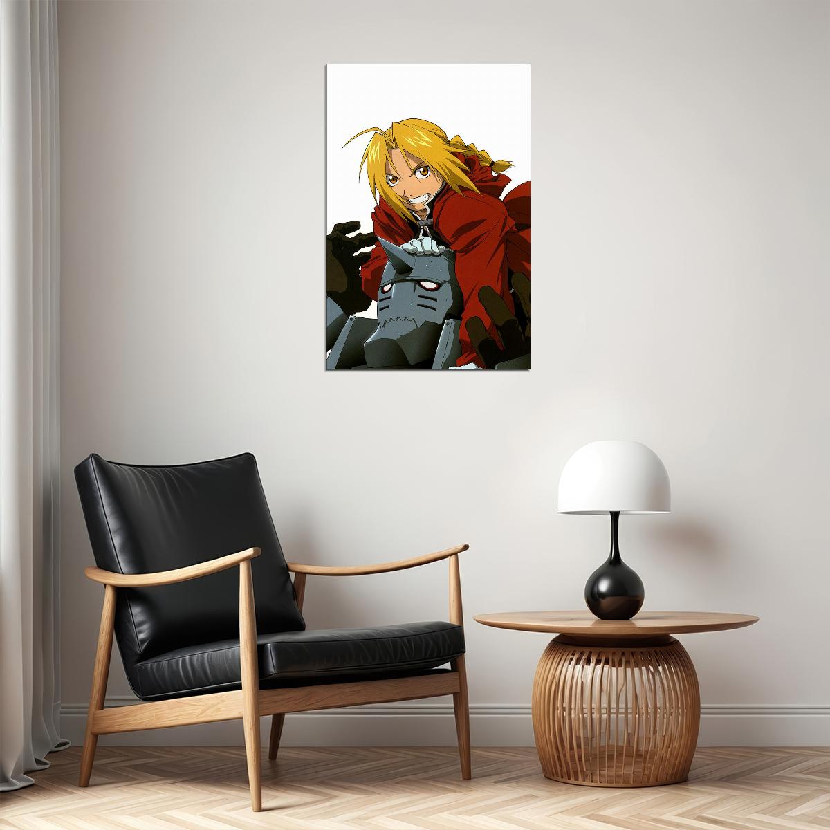 Fullmetal Alchemist Animation Excitement Poster Wall Art Print Home Wall Decor
