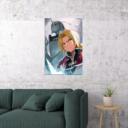 Fullmetal Alchemist Animation Adventure Action Poster Wall Art Print Home Wall Decor
