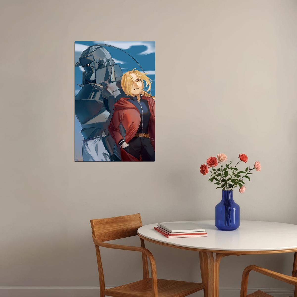 Fullmetal Alchemist Animation Action Adventure Poster Wall Art Print Home Wall Decor