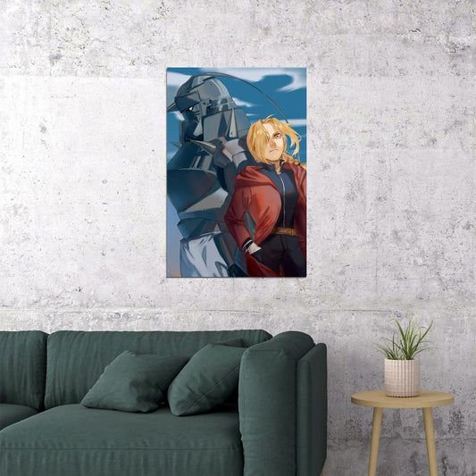 Fullmetal Alchemist Animation Action Adventure Poster Wall Art Print Home Wall Decor