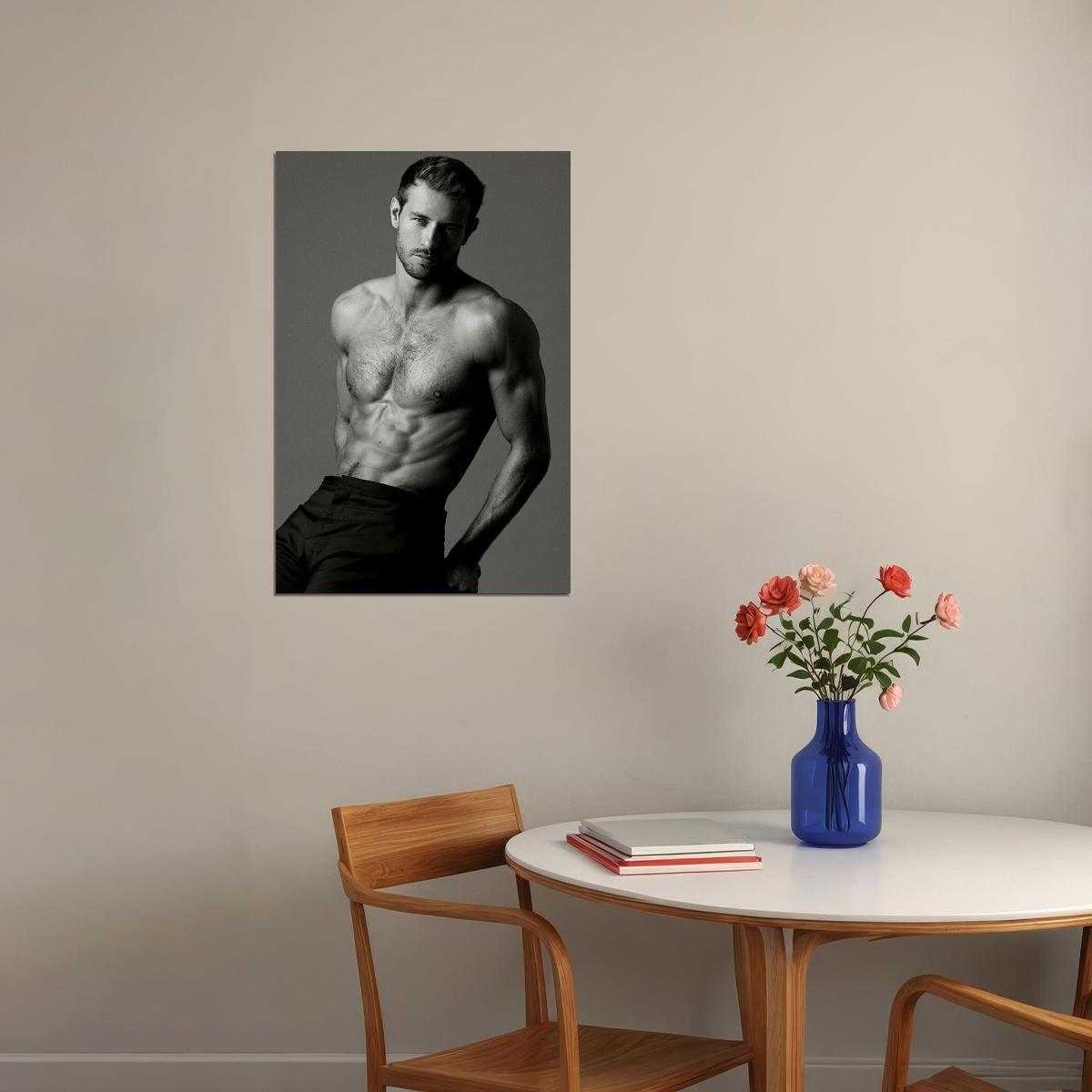 Ryan Boys Sexy Male Model Poster Wall Art Print Home Wall Decor