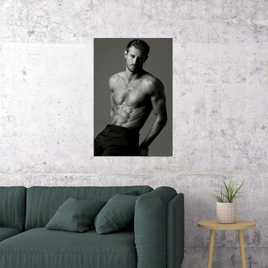 Ryan Boys Sexy Male Model Poster Wall Art Print Home Wall Decor