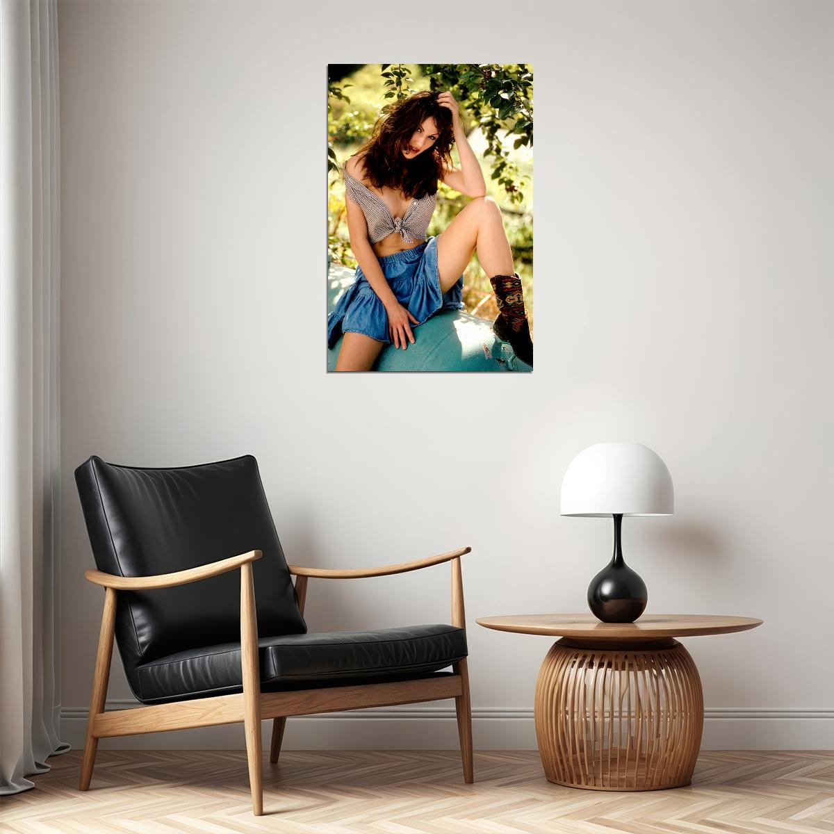 Danelle Folta Attractive Female Poster Wall Art Print Home Wall Decor