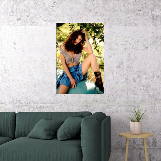 Danelle Folta Attractive Female Poster Wall Art Print Home Wall Decor