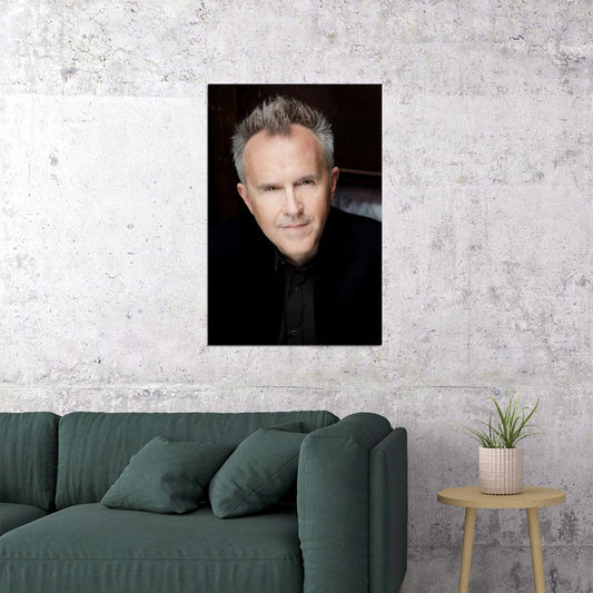 Howard Jones Music Red Background Artist Musician Poster Wall Art Print Home Wall Decor
