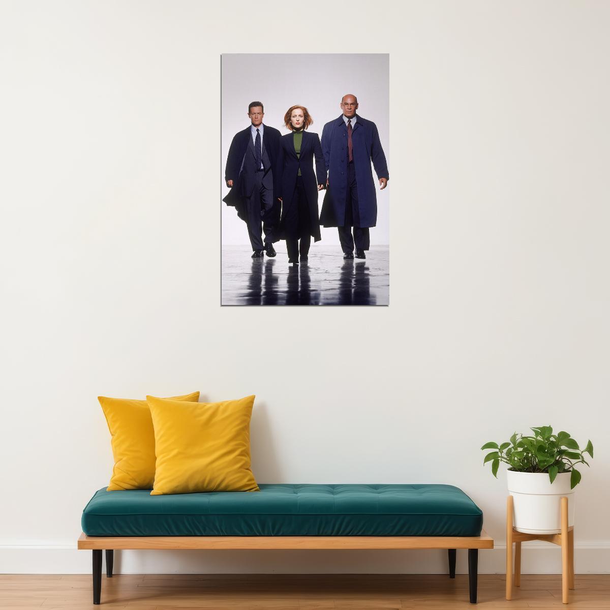 X-files Movie Mulder And Scully Crime Drama Poster Wall Art Print Home Wall Decor