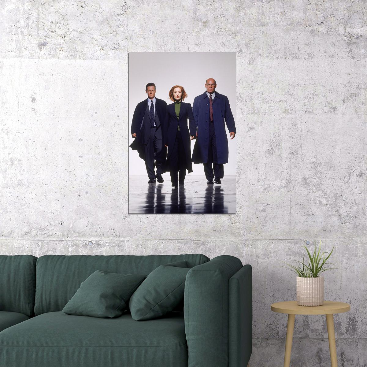 X-files Movie Mulder And Scully Crime Drama Poster Wall Art Print Home Wall Decor