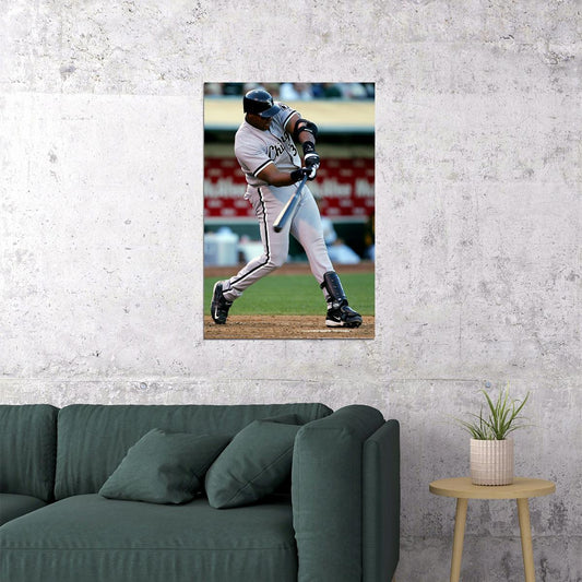 Baseball Frank Thomas Chicago Poster Wall Art Print Home Wall Decor