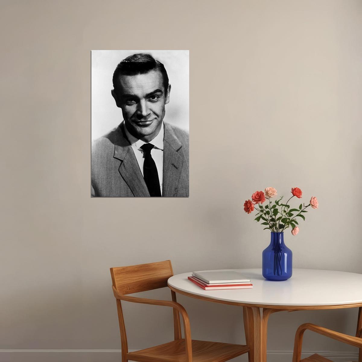 Sean Connery From Russia Producer Artist Poster Wall Art Print Home Wall Decor