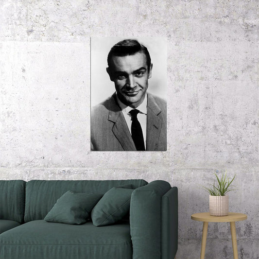 Sean Connery From Russia Producer Artist Poster Wall Art Print Home Wall Decor