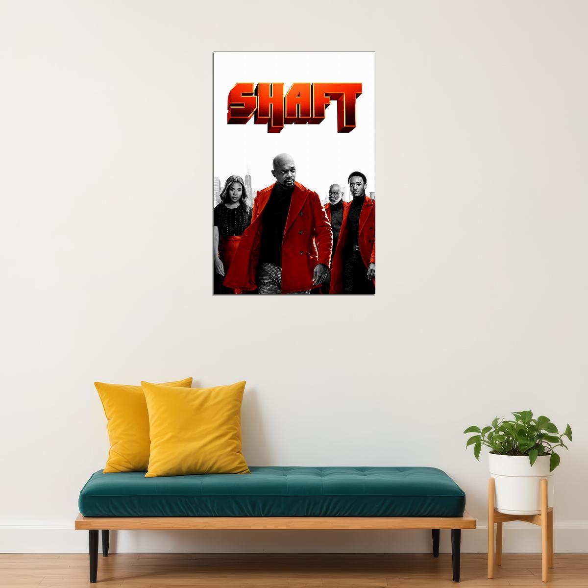 Shaft Movie Comedy Adventure Samuel L Jackson Poster Wall Art Print Home Wall Decor