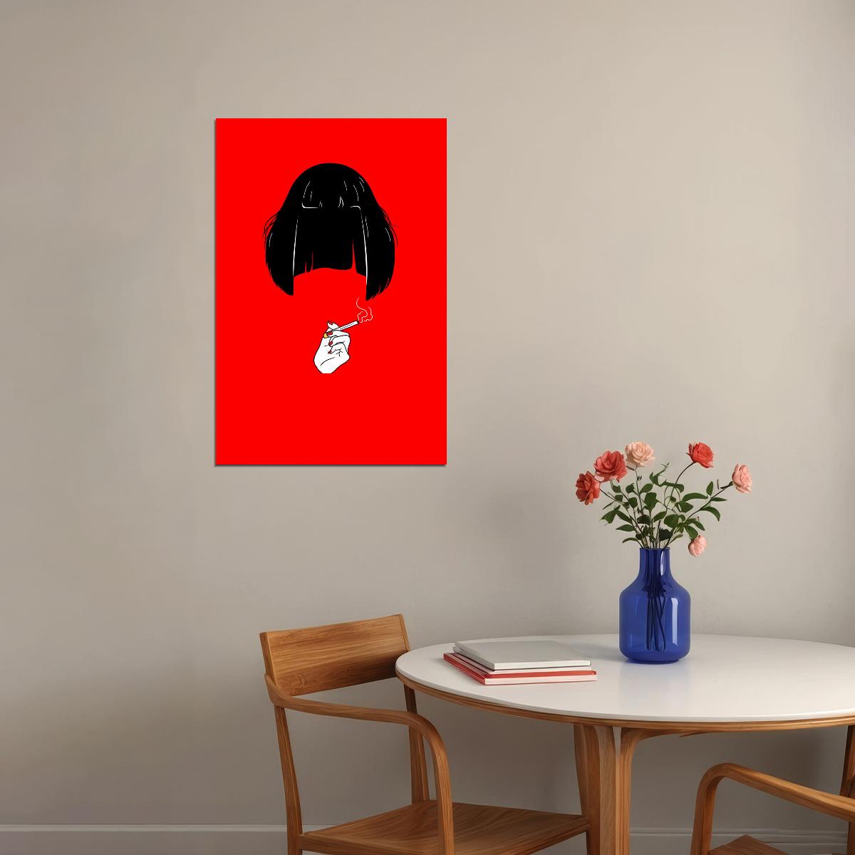 Pulp Fiction Classic Movie Action Crime Excitement Poster Wall Art Print Home Wall Decor