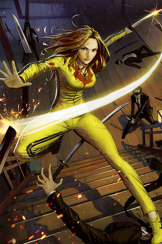 Kill Bill Vol Movie Movie Uma Thurman Horror Poster Wall Art Print Home Wall Decor