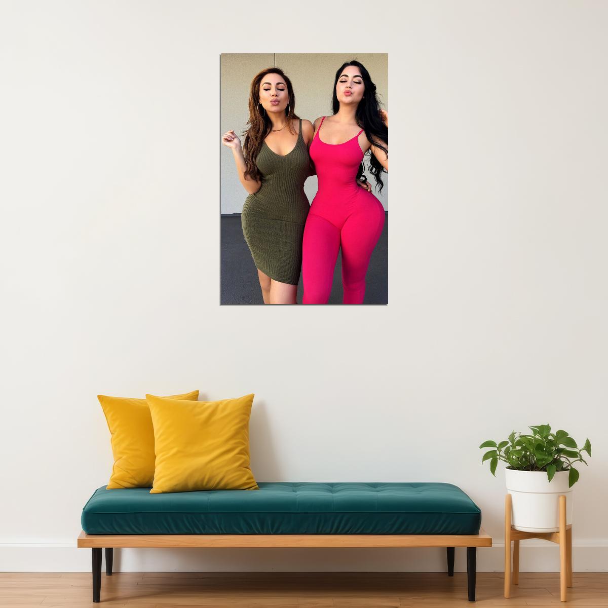Sexy Female Models Women Picture Poster Wall Art Print Home Wall Decor