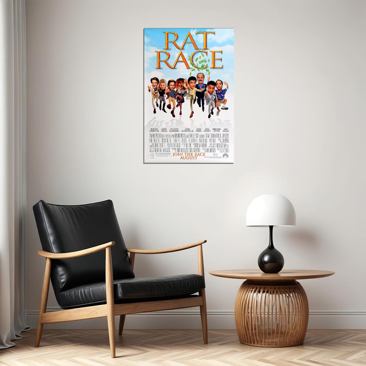 Rat Race Movie Adventure Comedy Action Poster Wall Art Print Home Wall Decor