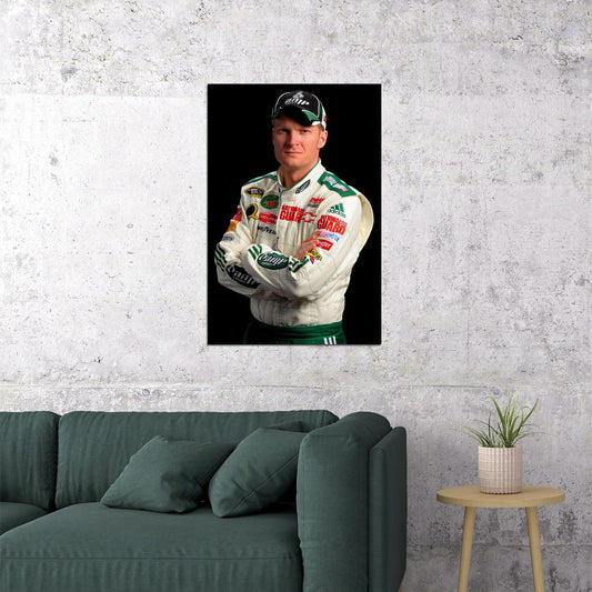 Racer Dale Earnhardt Jr Sports Drive Picture Poster Wall Art Print Home Wall Decor