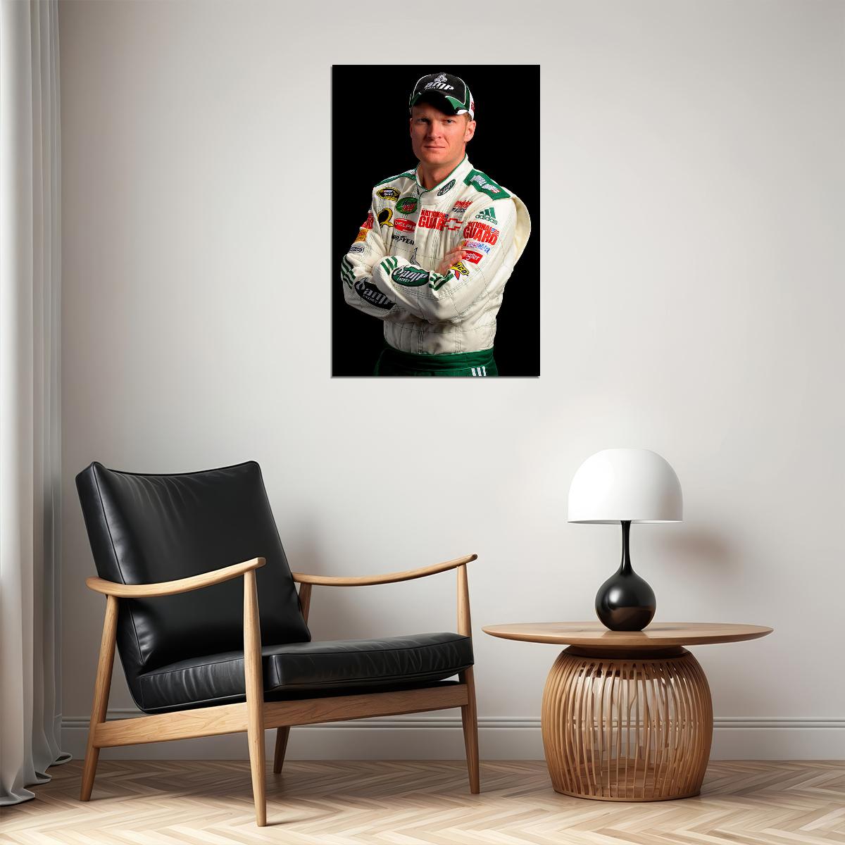 Racer Dale Earnhardt Jr Sports Drive Picture Poster Wall Art Print Home Wall Decor