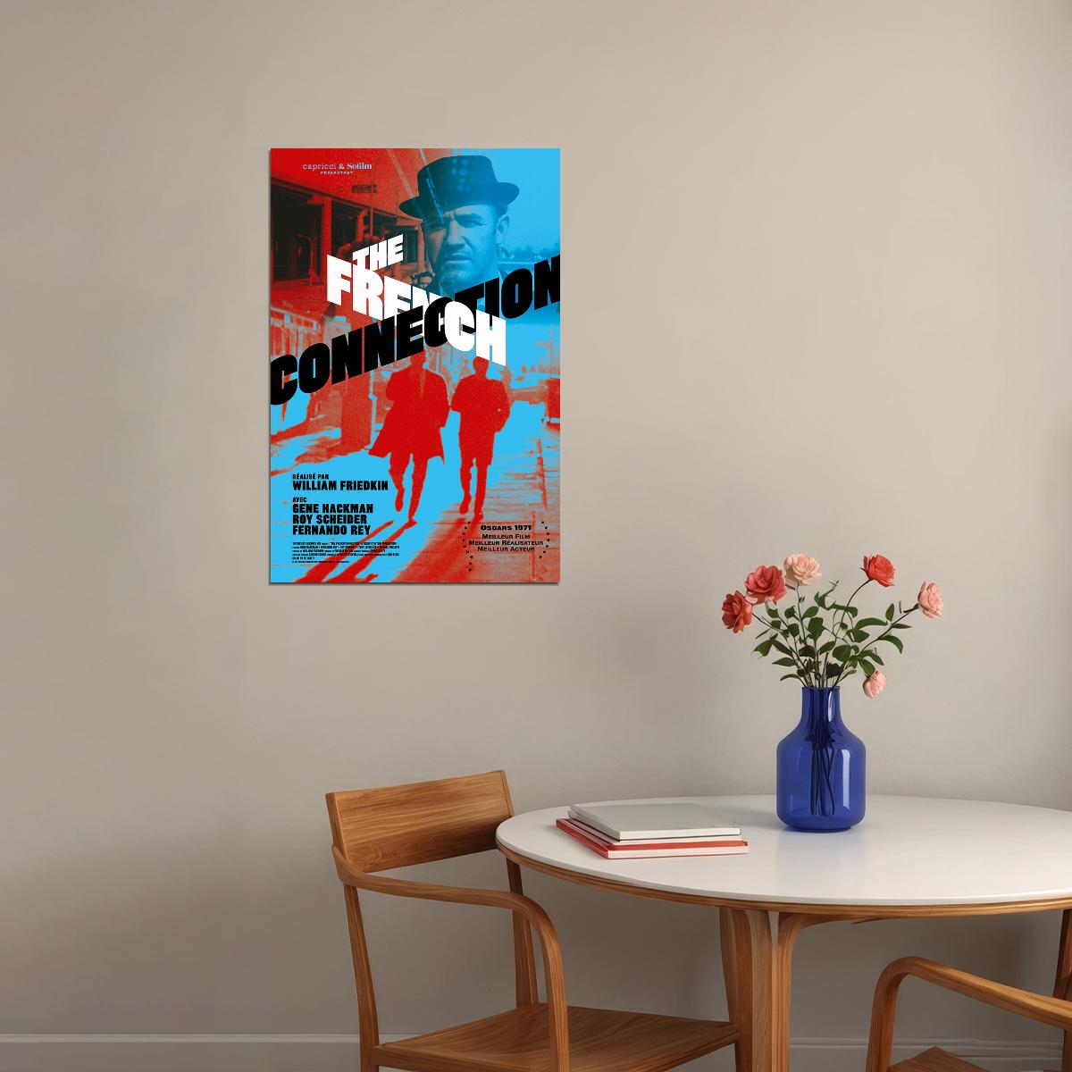 The French Connection Movie Action Crime Drama Poster Wall Art Print Home Wall Decor