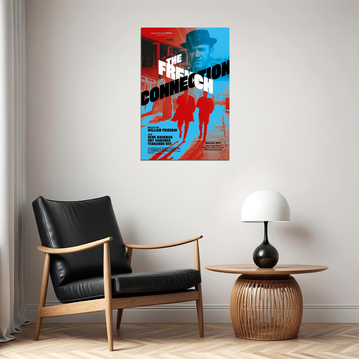 The French Connection Movie Action Crime Drama Poster Wall Art Print Home Wall Decor