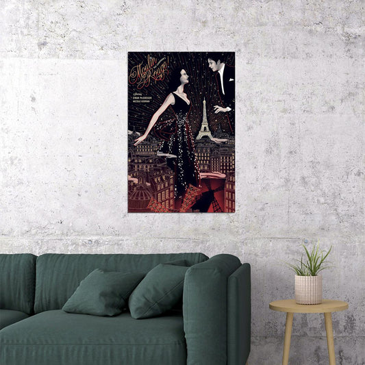 Moulin Rouge Movıe Dram Musical Romance Poster Wall Art Print Home Wall Decor