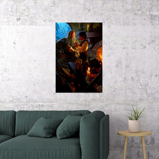 Lord Of The Rings Movie Saruman With Orcs Drama Fantasy Poster Wall Art Print Home Wall Decor