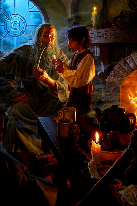 Lord Of The Rings Movie Saruman With Orcs Drama Fantasy Poster Wall Art Print Home Wall Decor