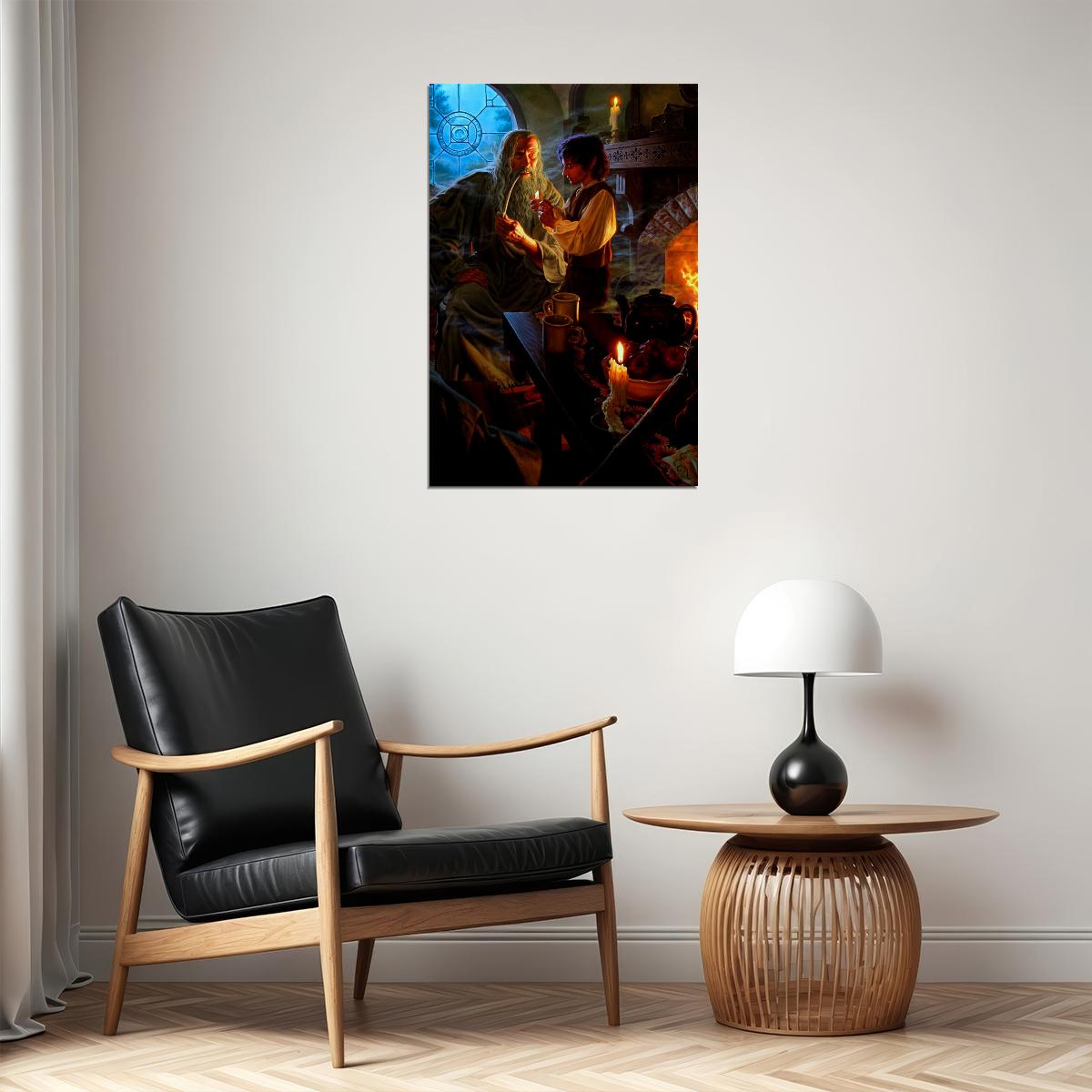 Lord Of The Rings Movie Saruman With Orcs Drama Fantasy Poster Wall Art Print Home Wall Decor