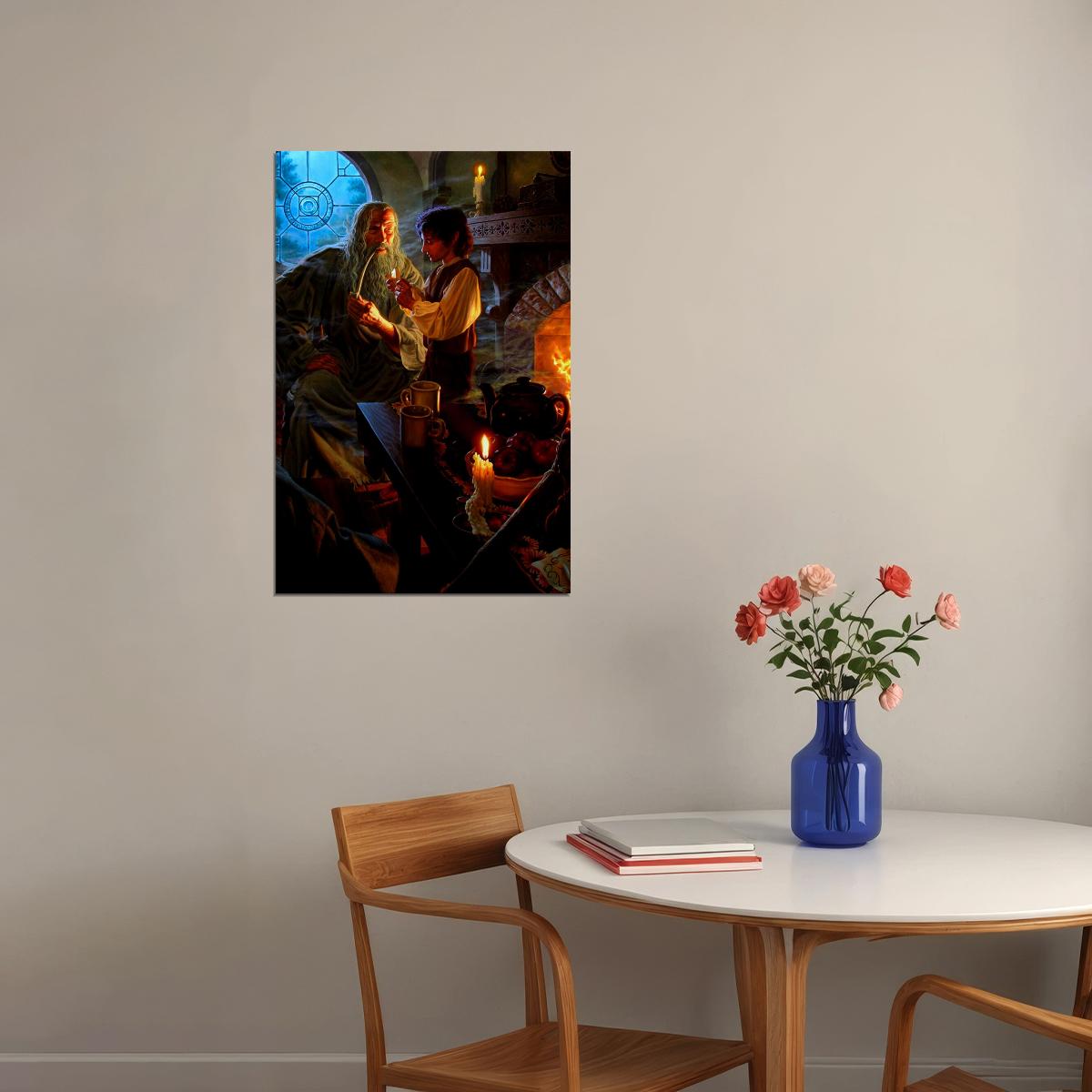 Lord Of The Rings Movie Saruman With Orcs Drama Fantasy Poster Wall Art Print Home Wall Decor