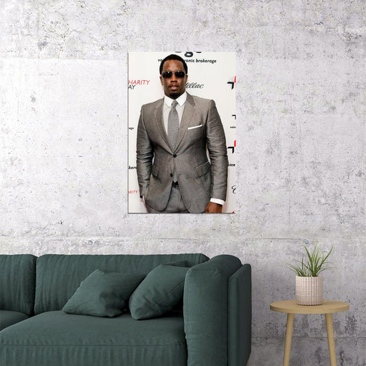 Puff Daddy Rap Artist Musician Singer Producer Poster Wall Art Print Home Wall Decor